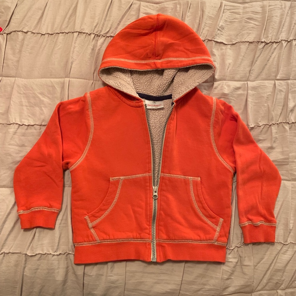boys’ sherpa lined hoodie HA sz 90